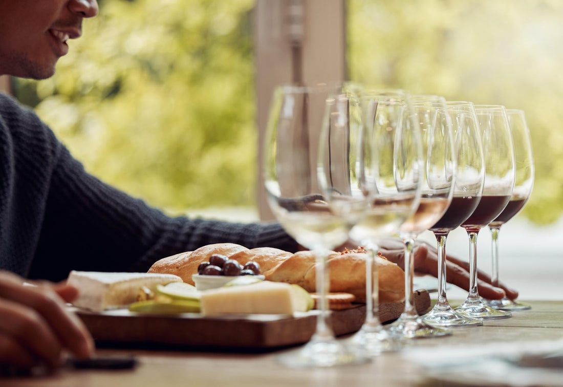 cata de varios vinos