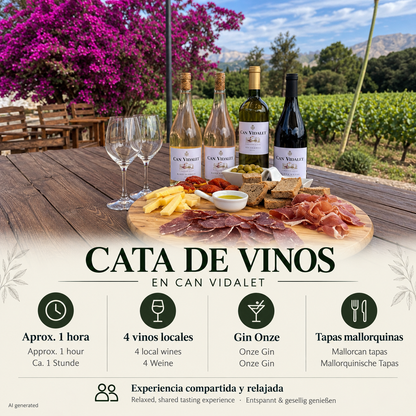 Weinprobe mit Tapas 